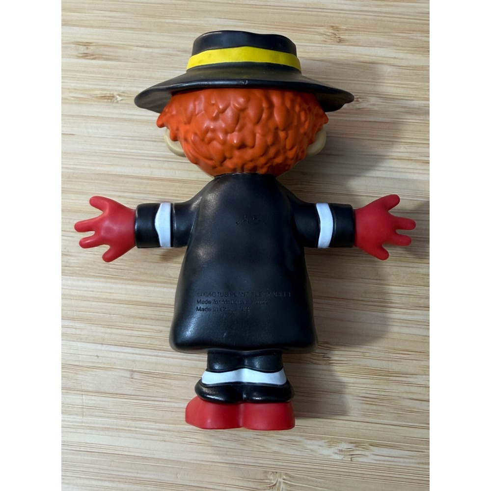 McDonalds Cactus Plant Flea Market Hamburglar Figure & Coca-Cola Collector Glass - Picture 3 of 6